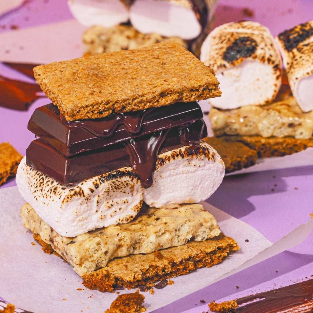 Toasted Rice Krispie Treats S’mores