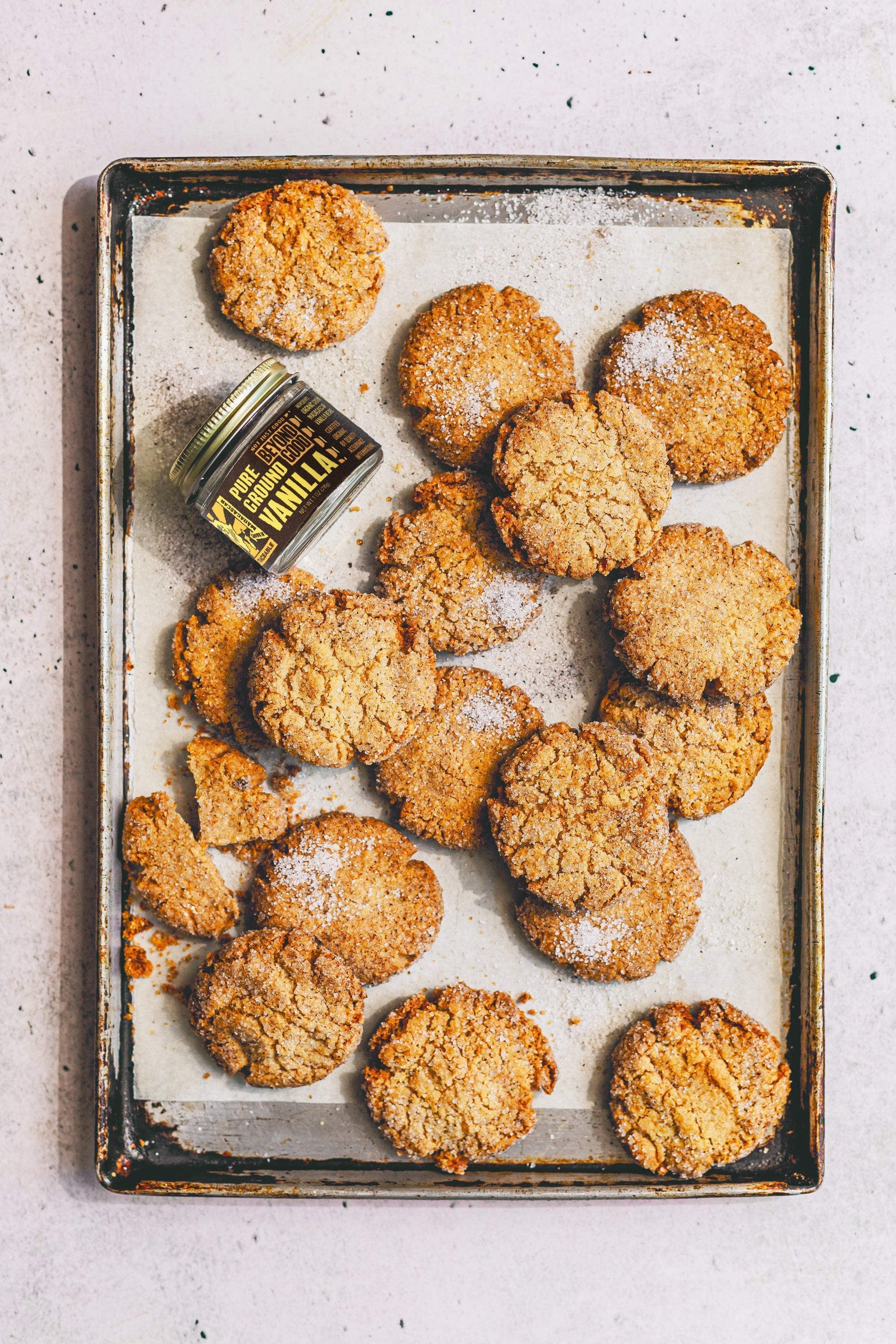 Brown Sugar and Vanilla Cookies