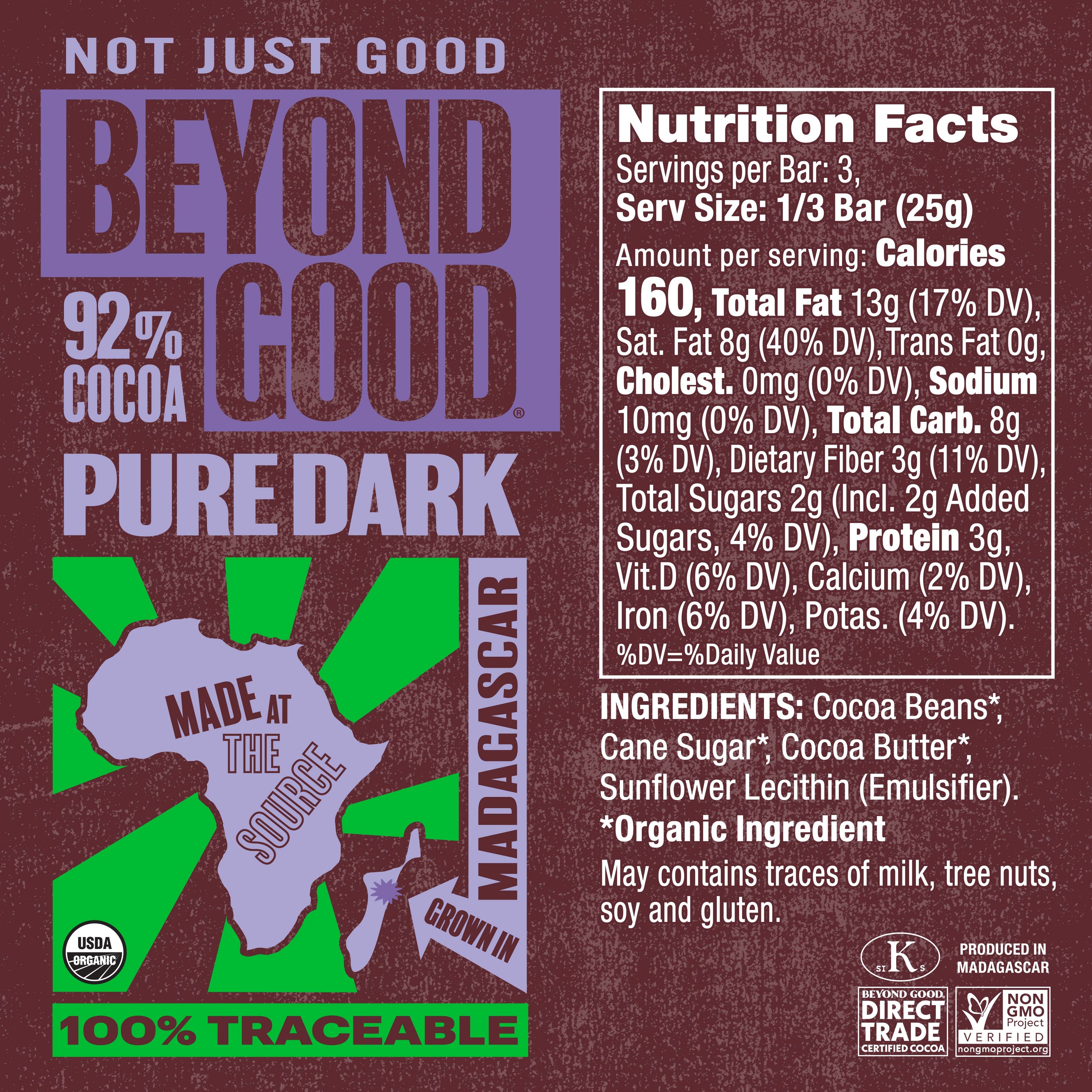 Pure Dark 92%