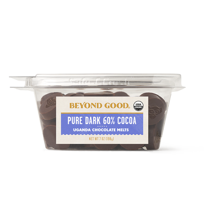 Pure Dark 60% Chocolate Melts