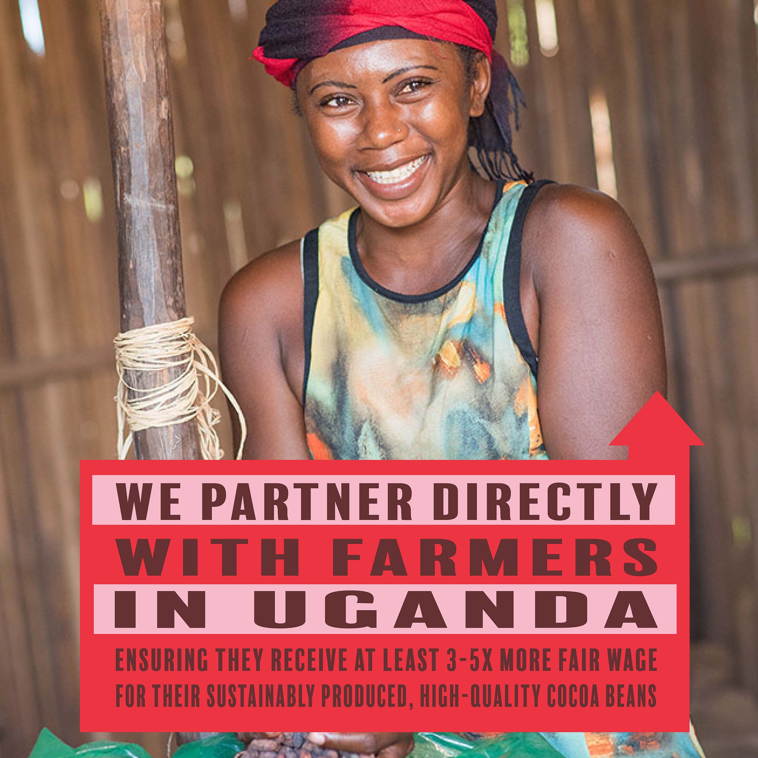 Peppermint Crunch 60% Dark Chocolate Giraffe