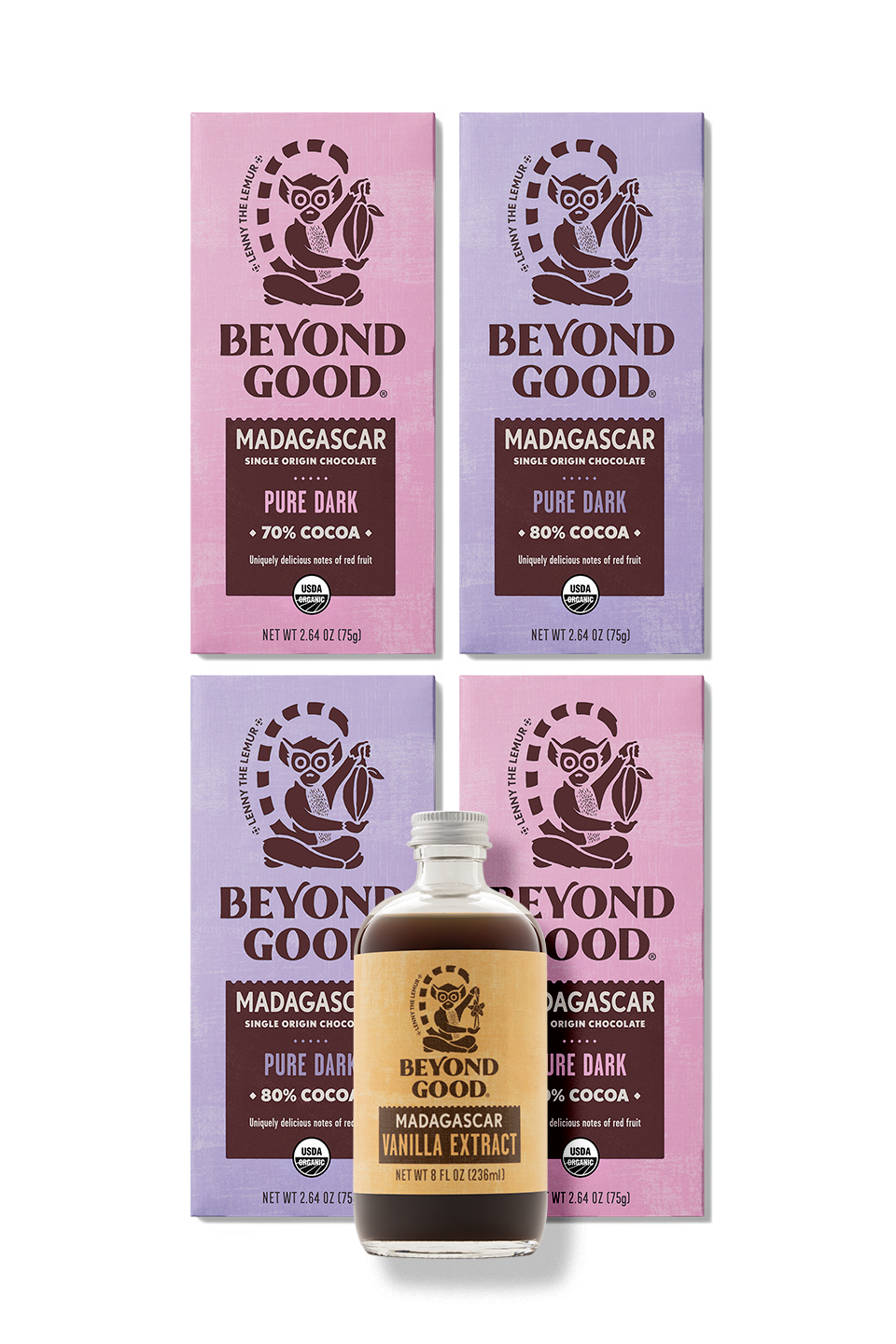 Single Origin Madagascar Chocolate and Vanilla Baking Kit