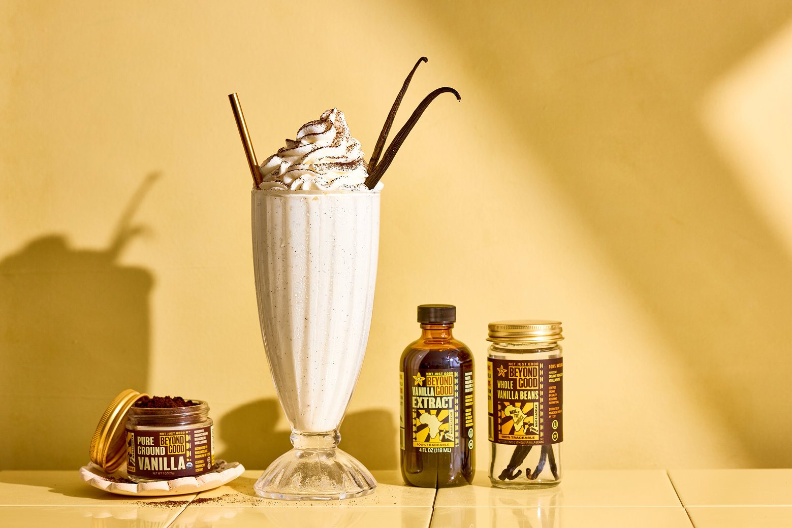 Triple Vanilla Milkshake