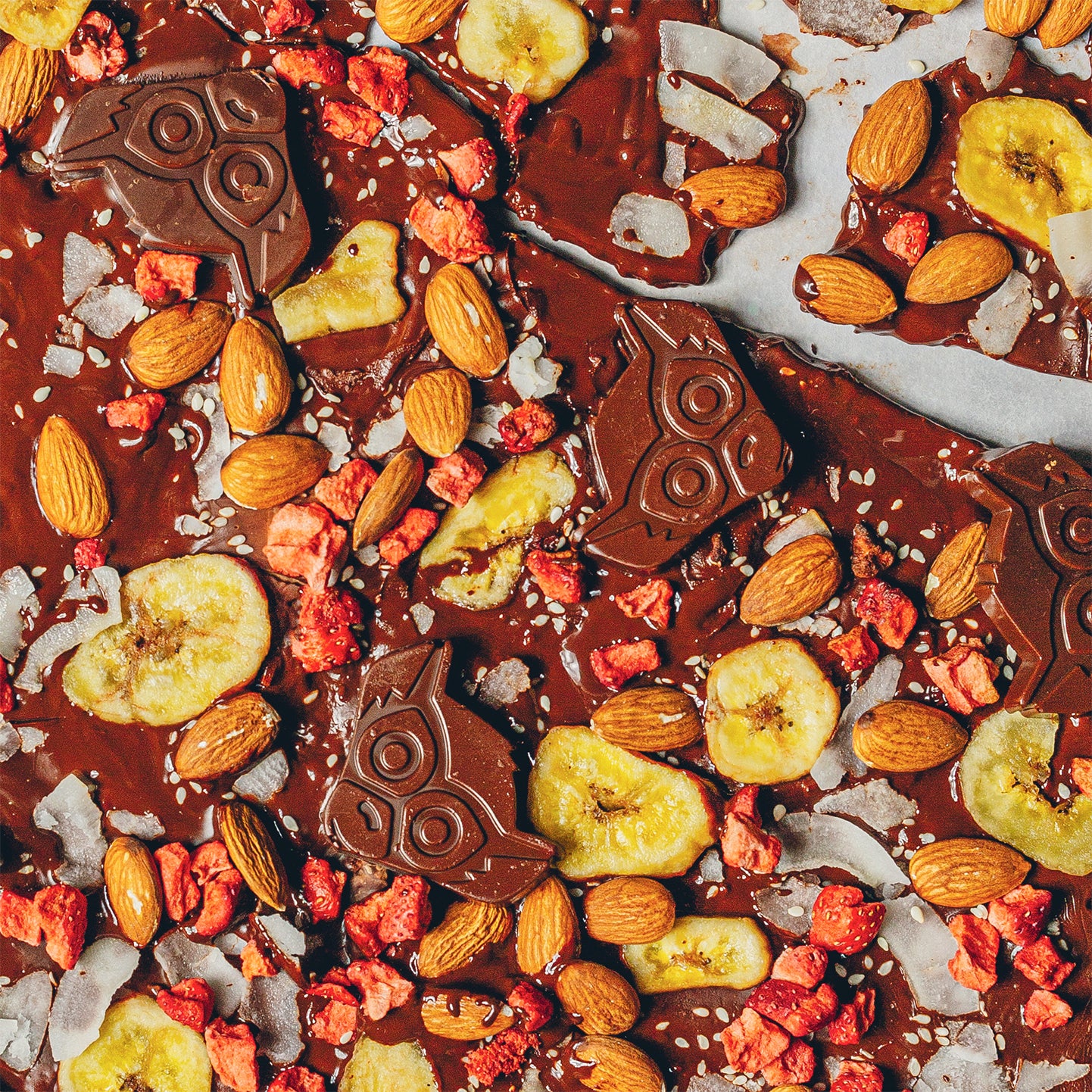 Lemur Chocolate Bark