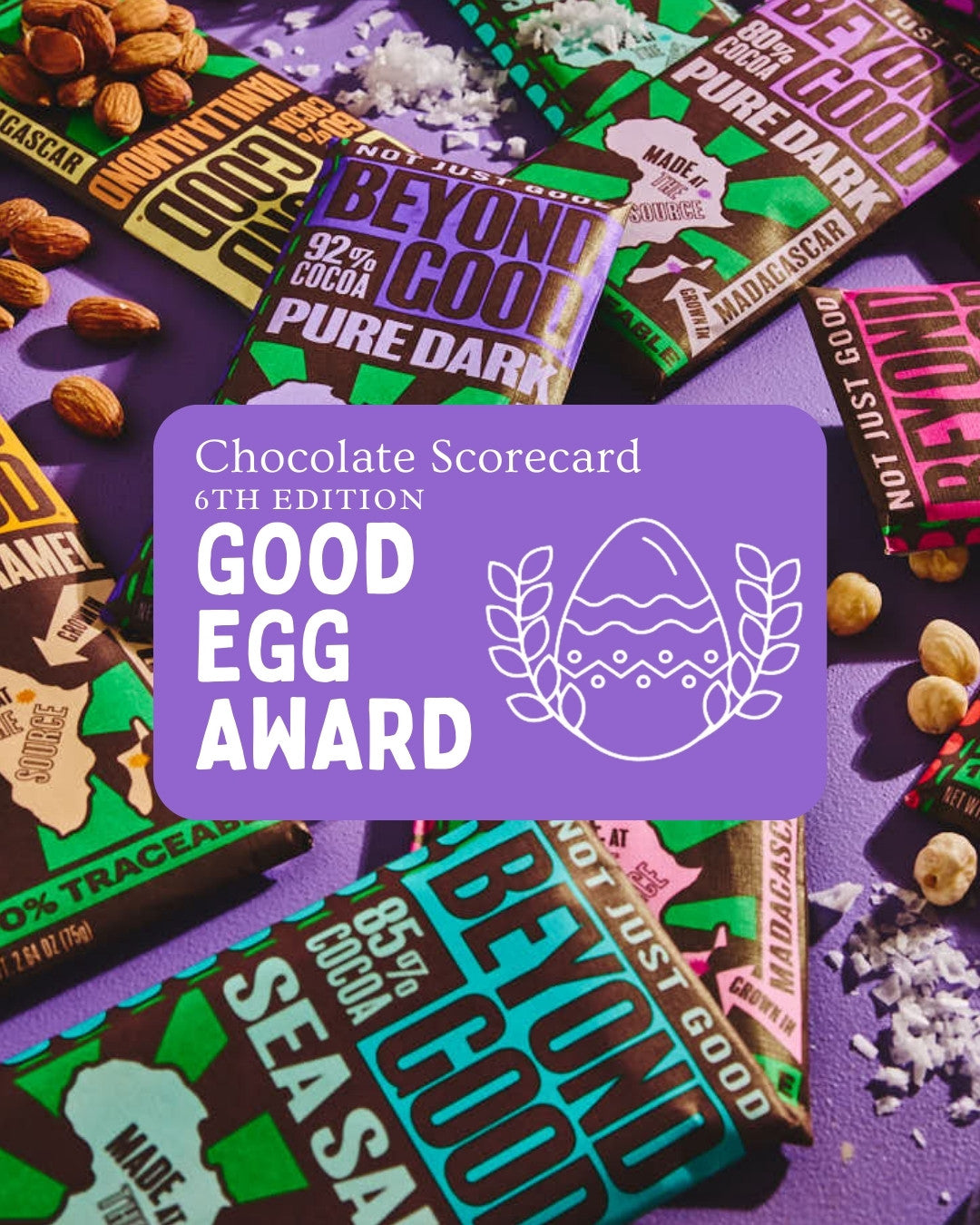 We Won the Good Egg Award (again)! 🥚🍫