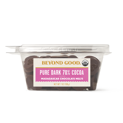 Pure Dark 70% Chocolate Melts