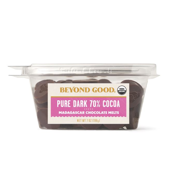 Pure Dark 70% Chocolate Melts