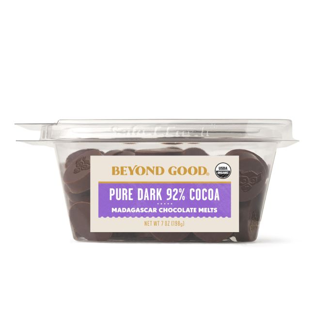 Pure Dark 92% Chocolate Melts