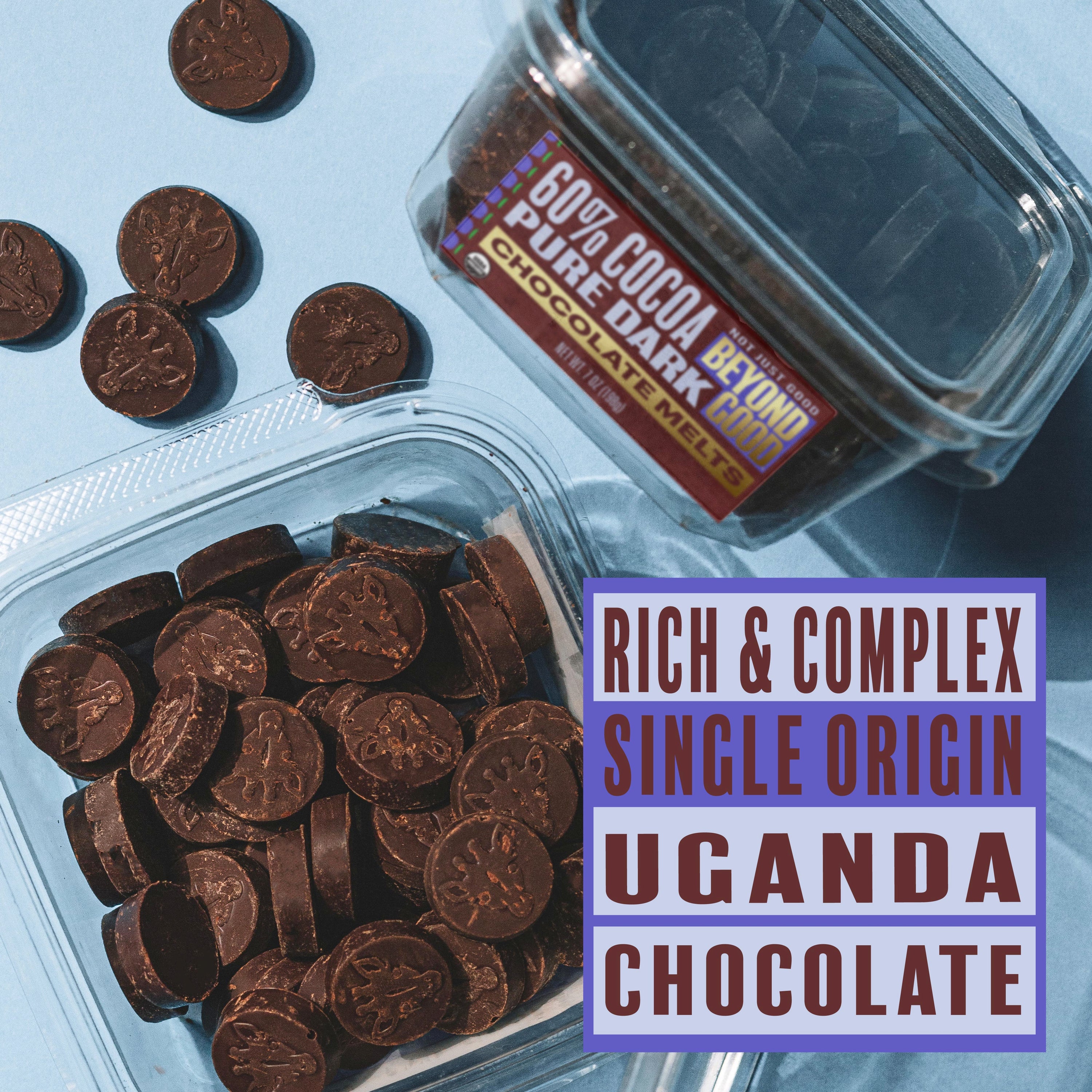 Pure Dark 60% Chocolate Melts