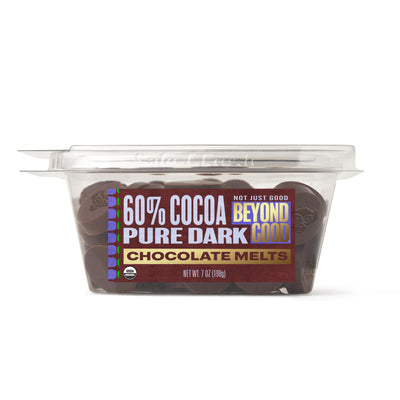 Pure Dark 60% Chocolate Melts