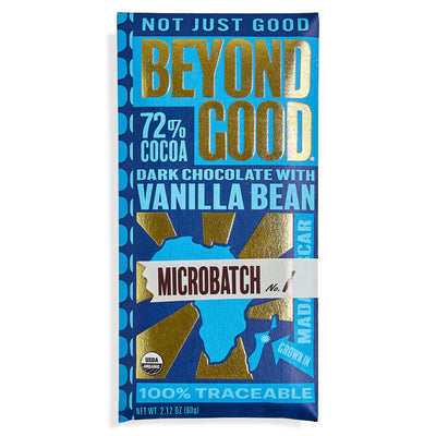[Microbatch] 72% Cocoa Dark Chocolate with Vanilla Bean