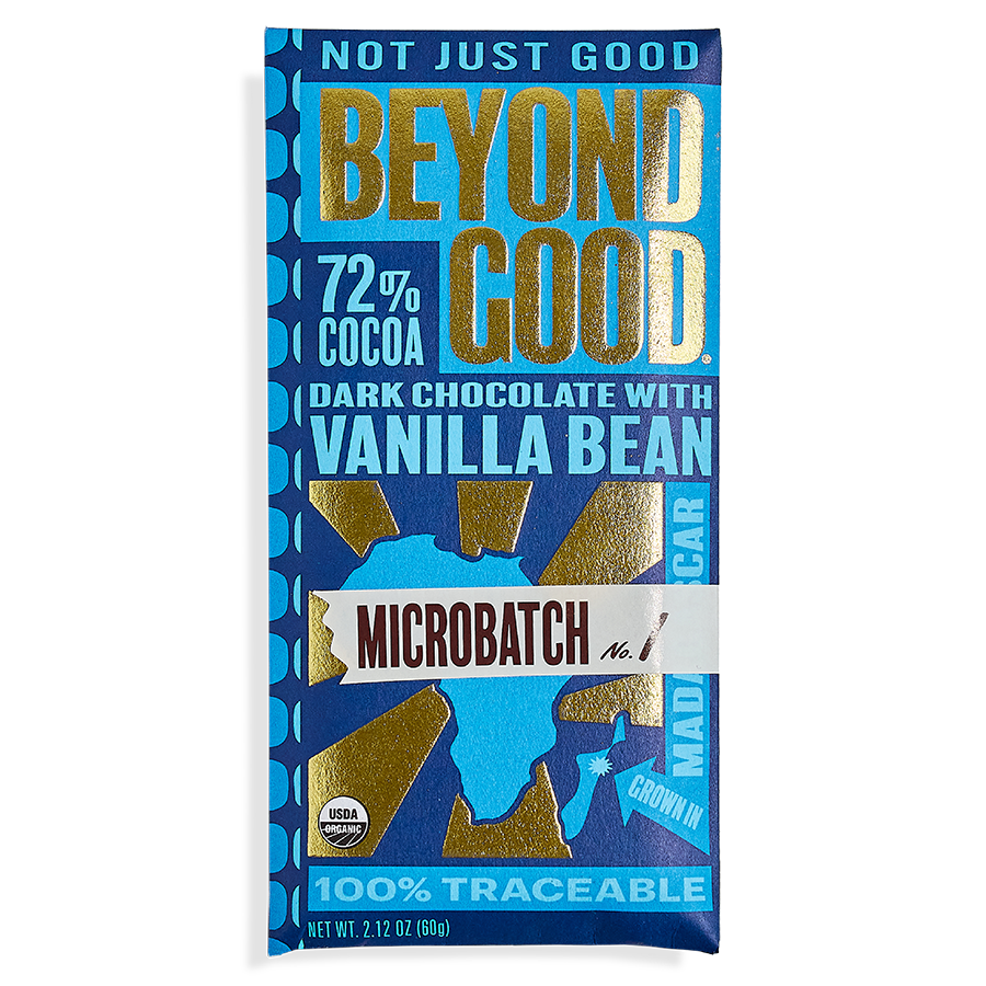 [Microbatch] 72% Cocoa Dark Chocolate with Vanilla Bean