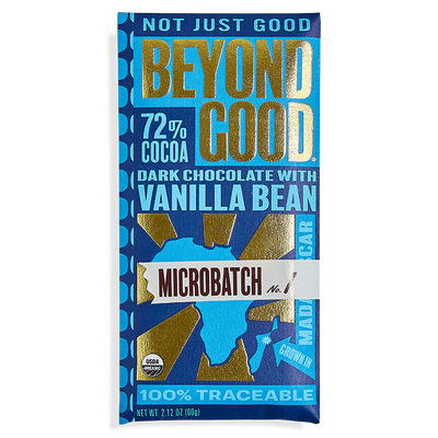 [Microbatch] 72% Cocoa Dark Chocolate with Vanilla Bean