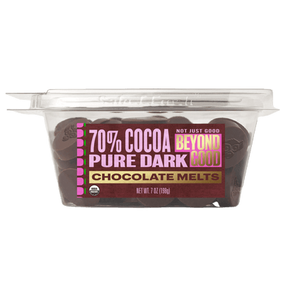Pure Dark 70% Chocolate Melts